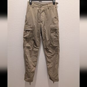 Rothco Tactical BDU Utility Cargo Pants in Khaki Tan Color - Size Women's 23-27
